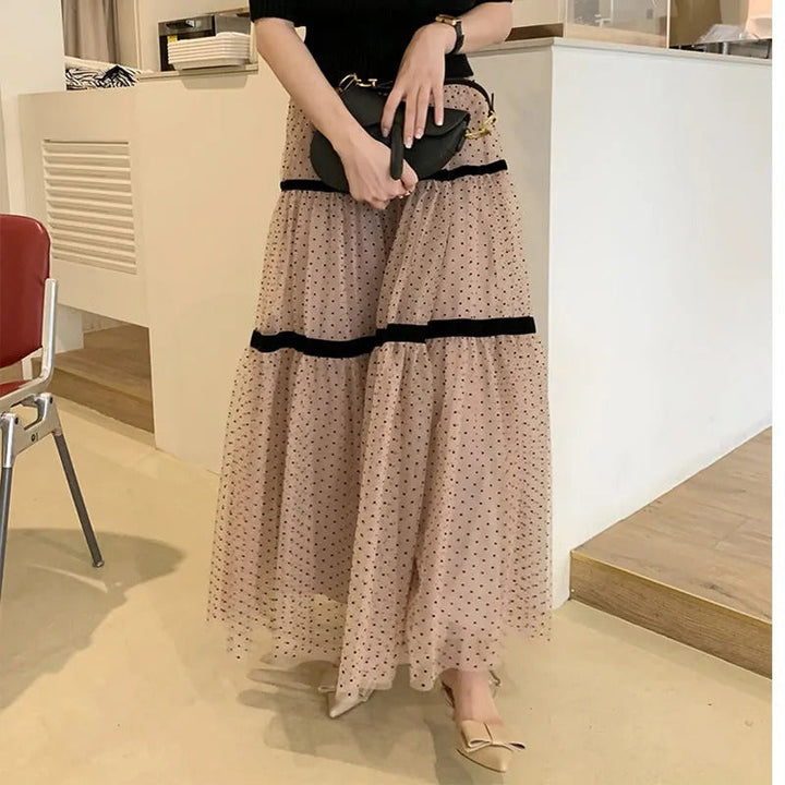 フレア シアーロングスカートボトムス ボトムス — Reina Tokyo