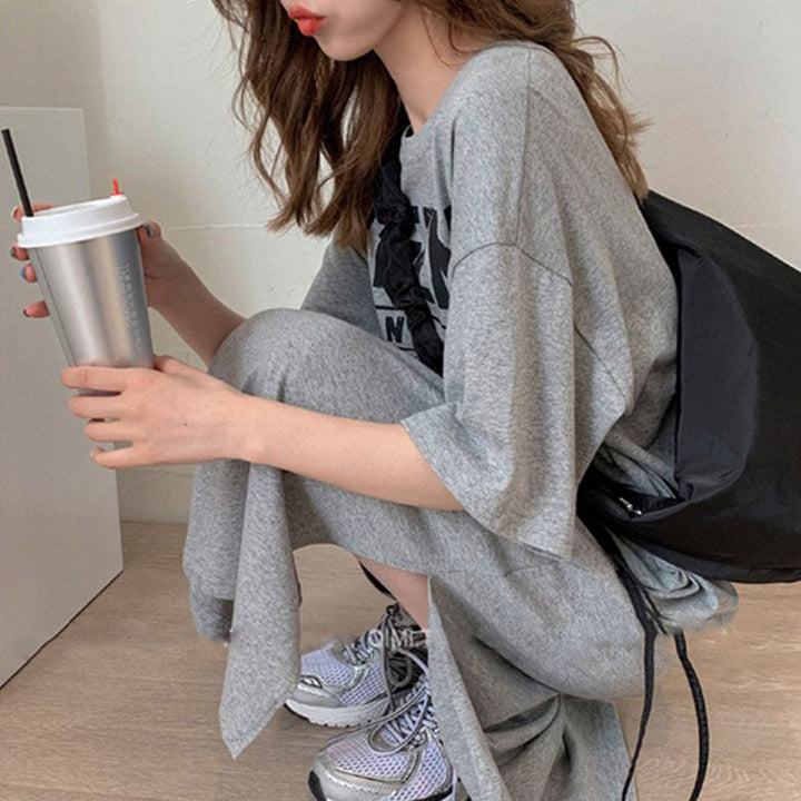 グラフィック ドロップショルダー ワンピース — Reina Tokyo