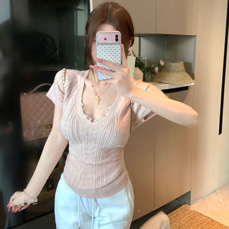 V トップス半袖 トップス — Reina Tokyo