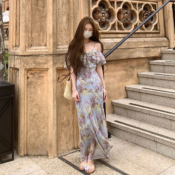 花柄 キャミソールワンピース ワンピース — Reina Tokyo