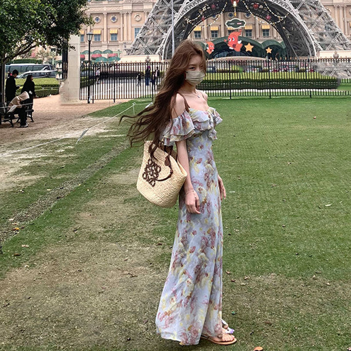 花柄 キャミソールワンピース ワンピース — Reina Tokyo