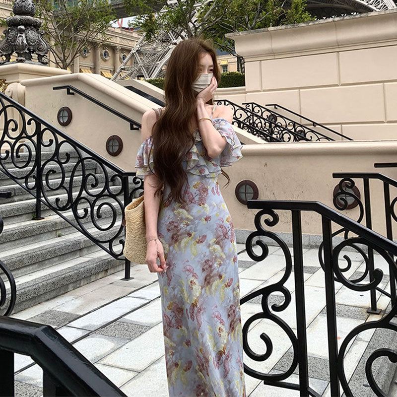 花柄 キャミソールワンピース ワンピース — Reina Tokyo