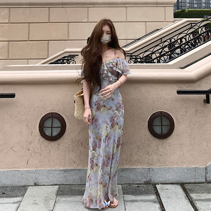 花柄 キャミソールワンピース ワンピース — Reina Tokyo