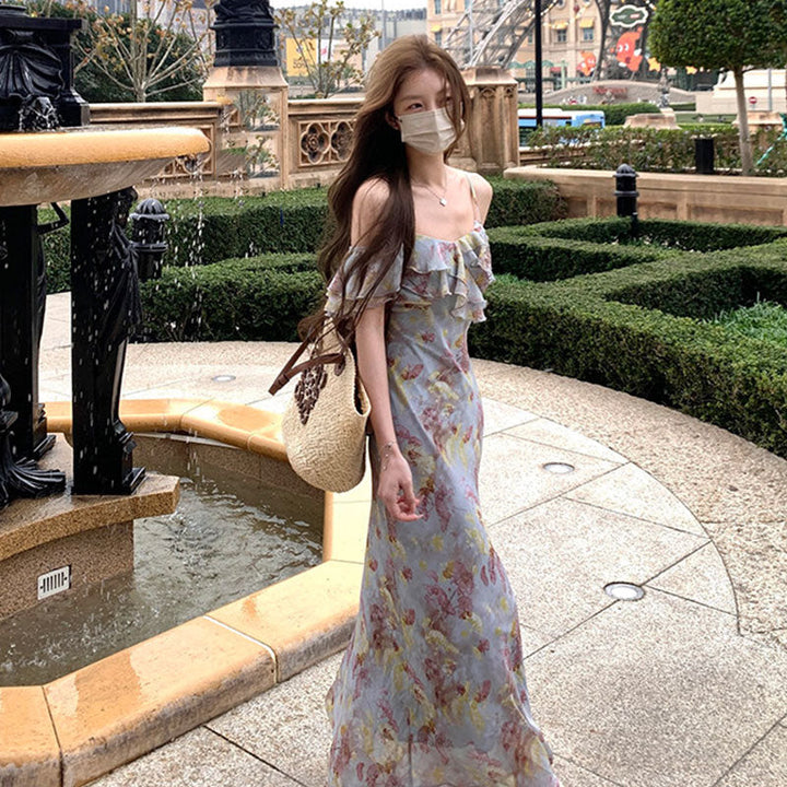 花柄 キャミソールワンピース ワンピース — Reina Tokyo