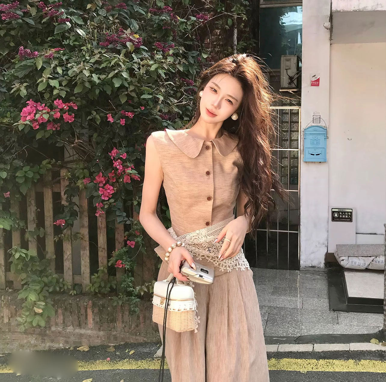 × ワイドパンツ セットアップ — Reina Tokyo