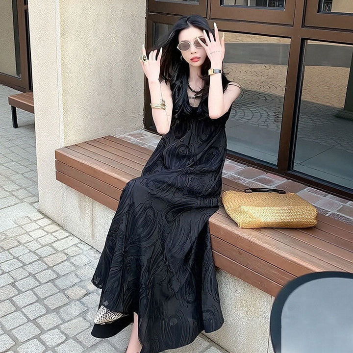 ノースリーブワンピース ゆったり ワンピース — Reina Tokyo