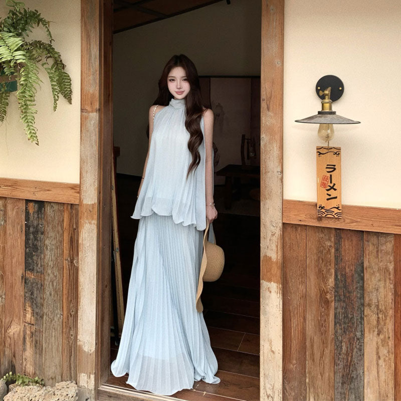 プリーツセットアップ レディース セットアップ — Reina Tokyo