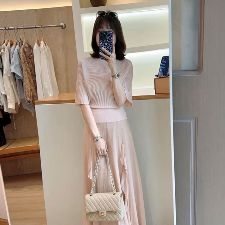半袖 ハイネック トップス — Reina Tokyo