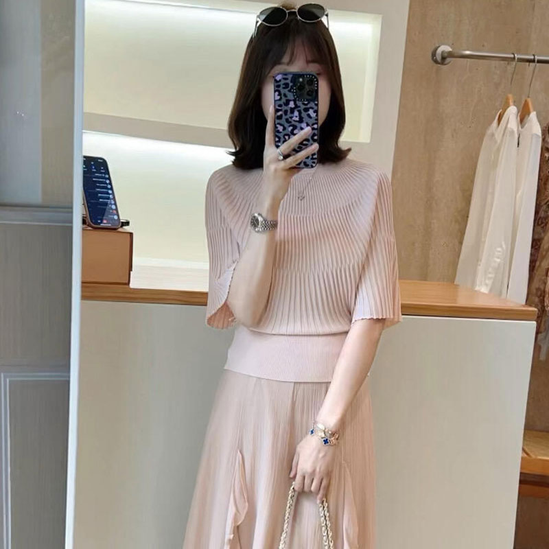 半袖 ハイネック トップス — Reina Tokyo