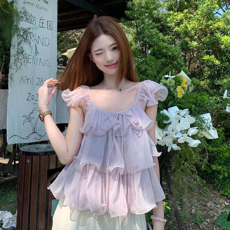 キャミソール風 ふんわり トップス — Reina Tokyo