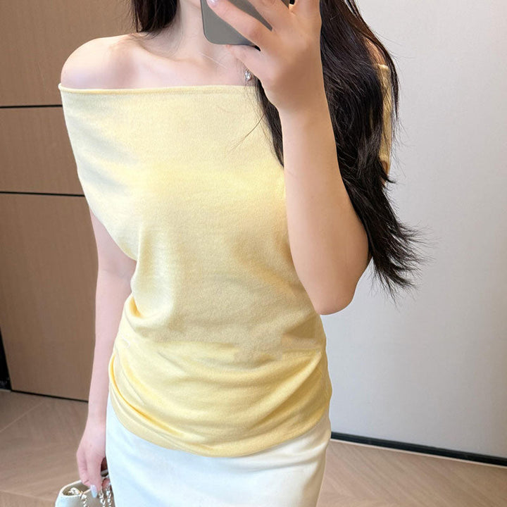 オフショルダー 半袖薄手 トップス — Reina Tokyo