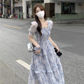 花柄 ワンピース体型カバー ワンピース — Reina Tokyo