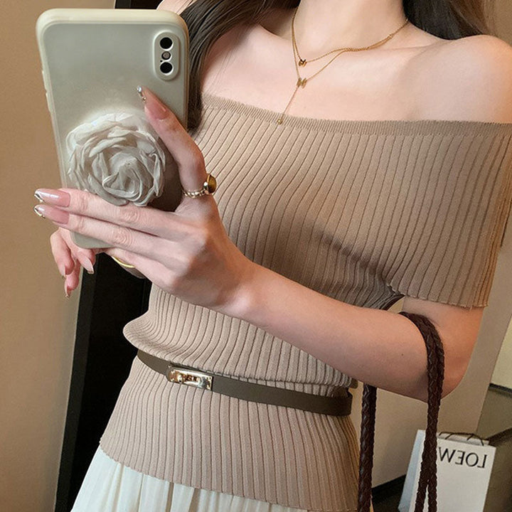 オフショルダー ロングスカート セットアップ — Reina Tokyo