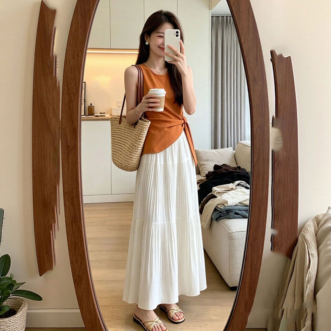 韓国風 夏服 セットアップ — Reina Tokyo
