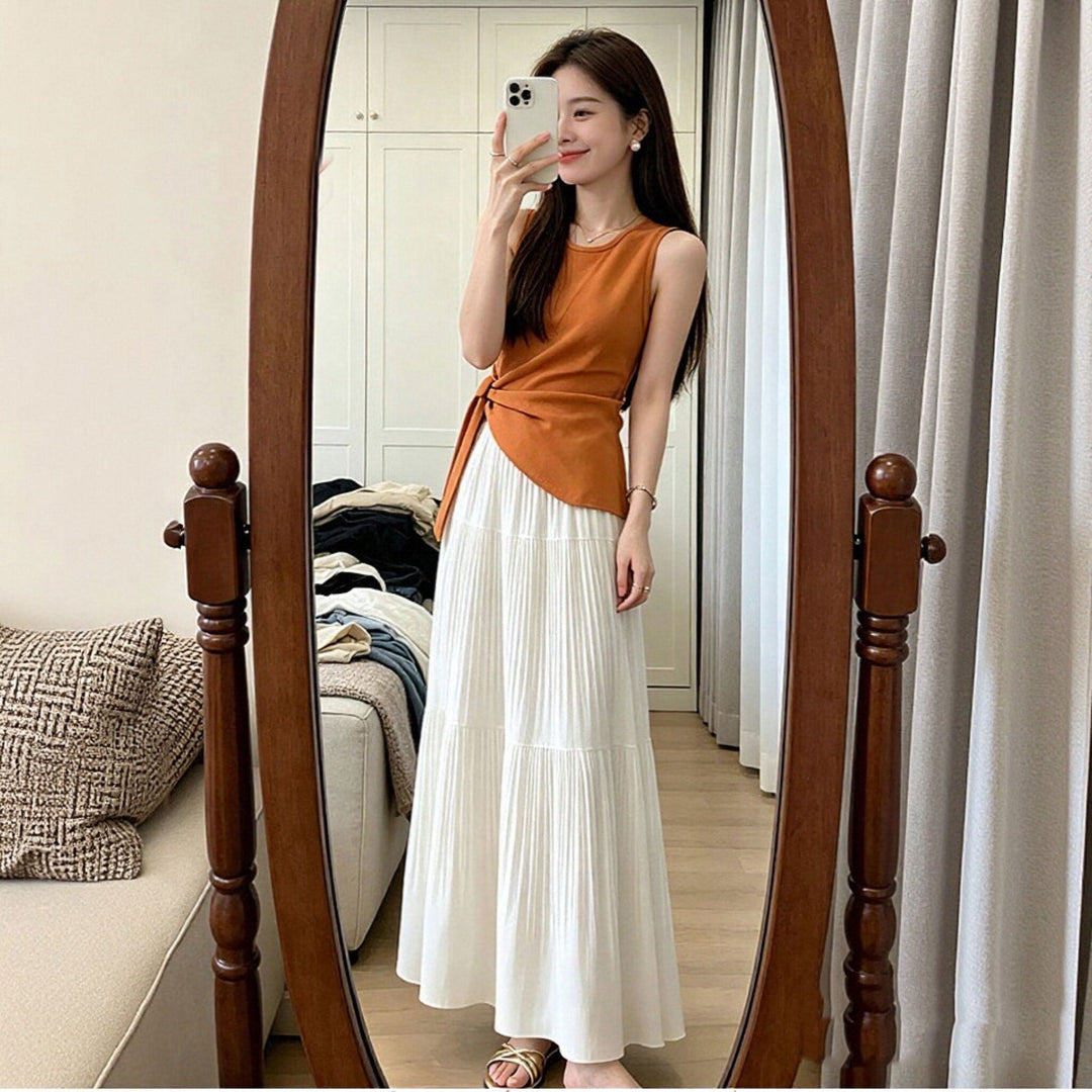 韓国風 夏服 セットアップ — Reina Tokyo