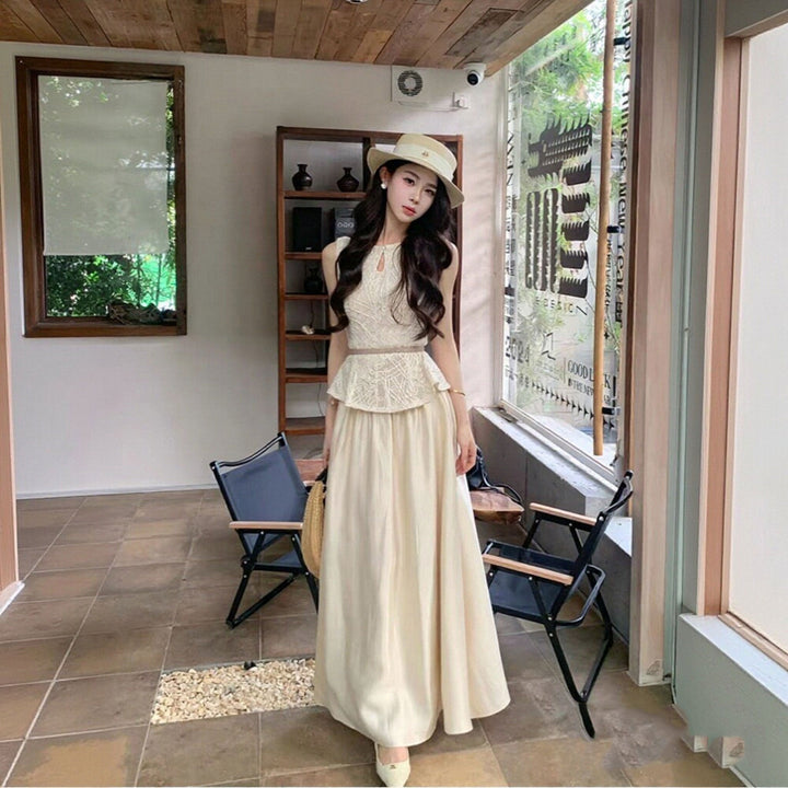 × ロングスカート セットアップ — Reina Tokyo