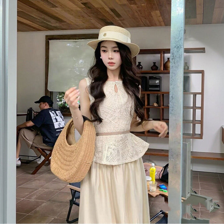 × ロングスカート セットアップ — Reina Tokyo