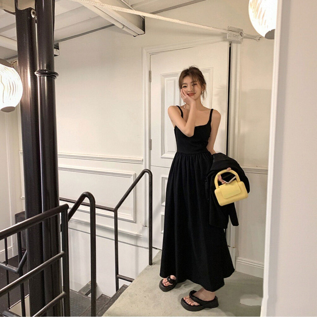 キャミソールワンピース ロング丈 ワンピース — Reina Tokyo