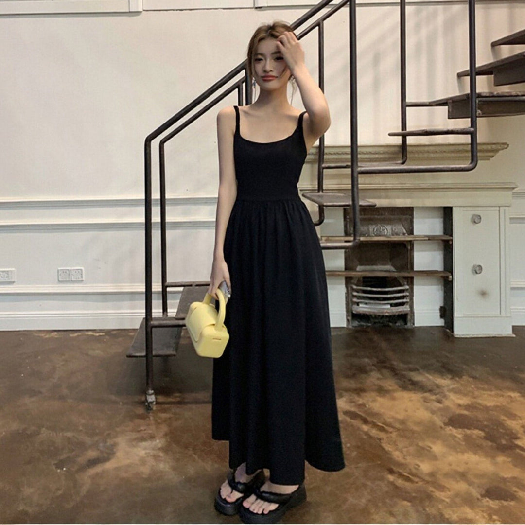 キャミソールワンピース ロング丈 ワンピース — Reina Tokyo