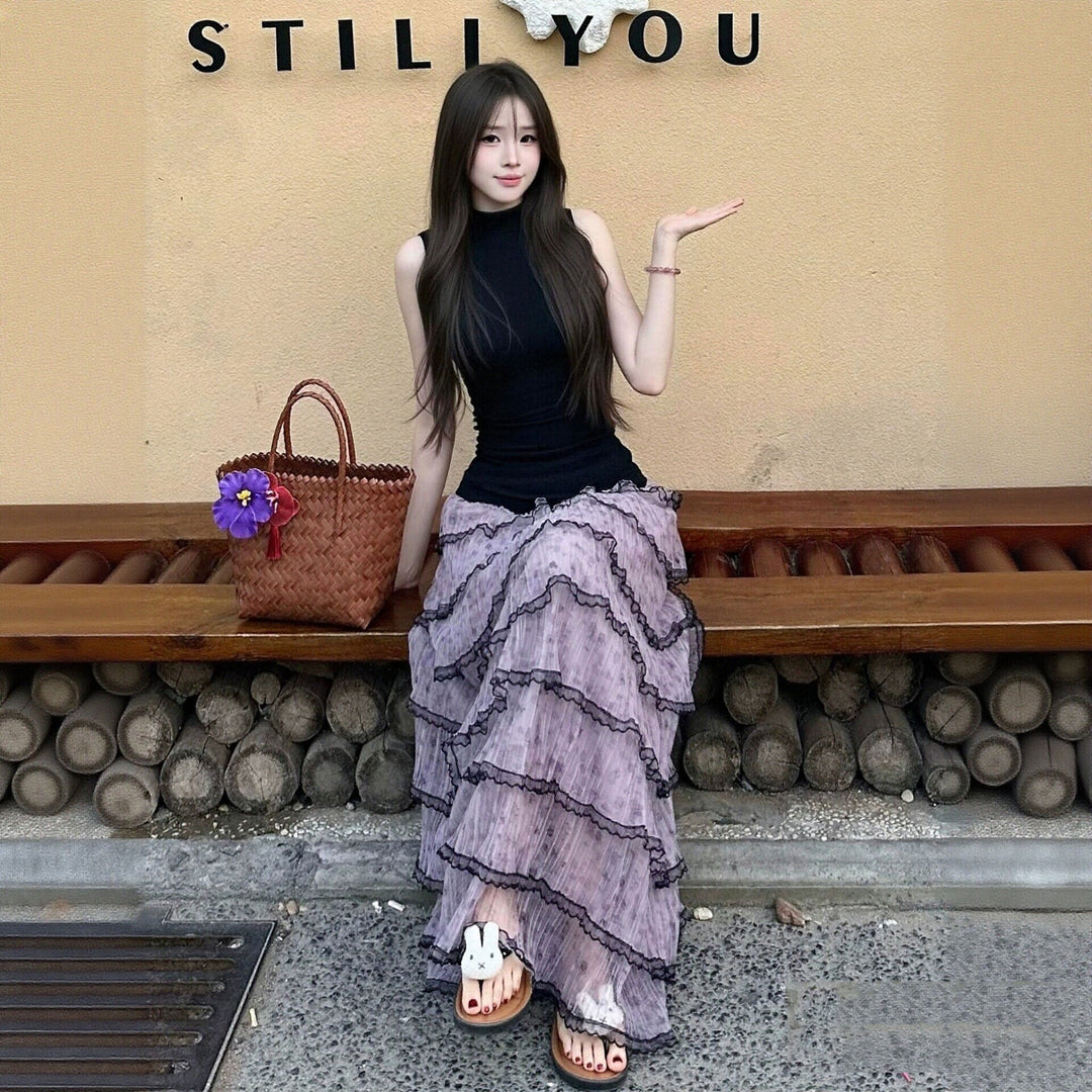 上下セット ノースリーブトップス セットアップ — Reina Tokyo