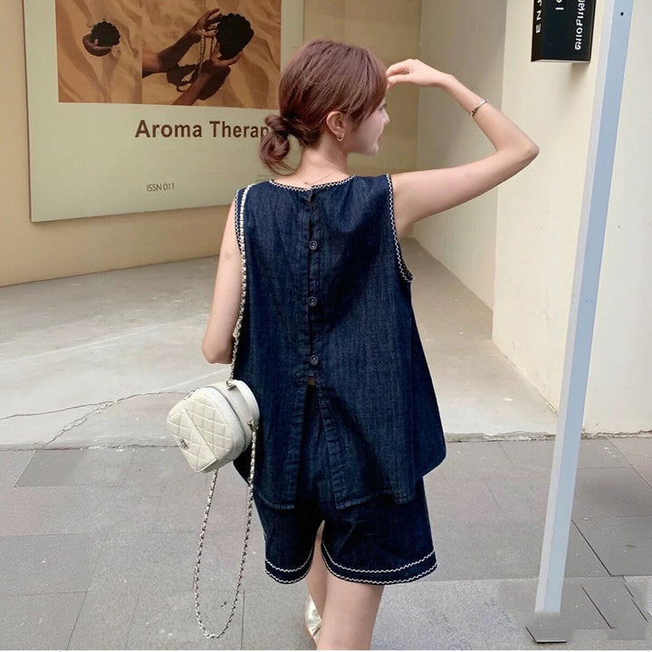 ノースリーブトップス + セットアップ — Reina Tokyo