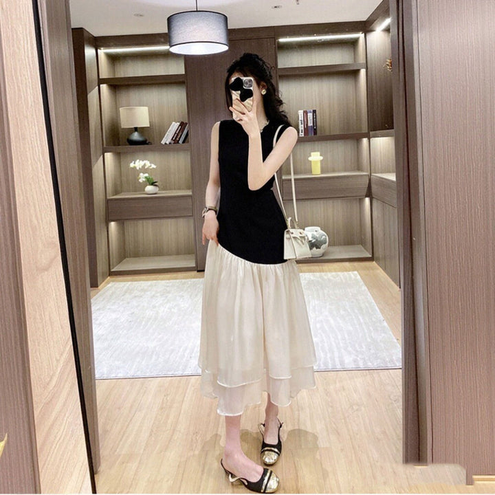 ノースリーブ ロングデートワンピース ワンピース — Reina Tokyo