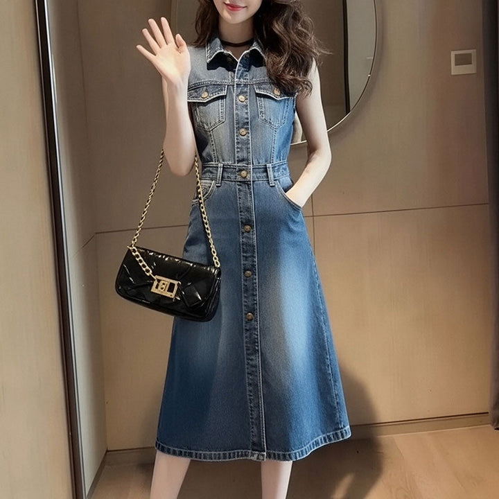 韓国風 ウエストマーク ワンピース — Reina Tokyo