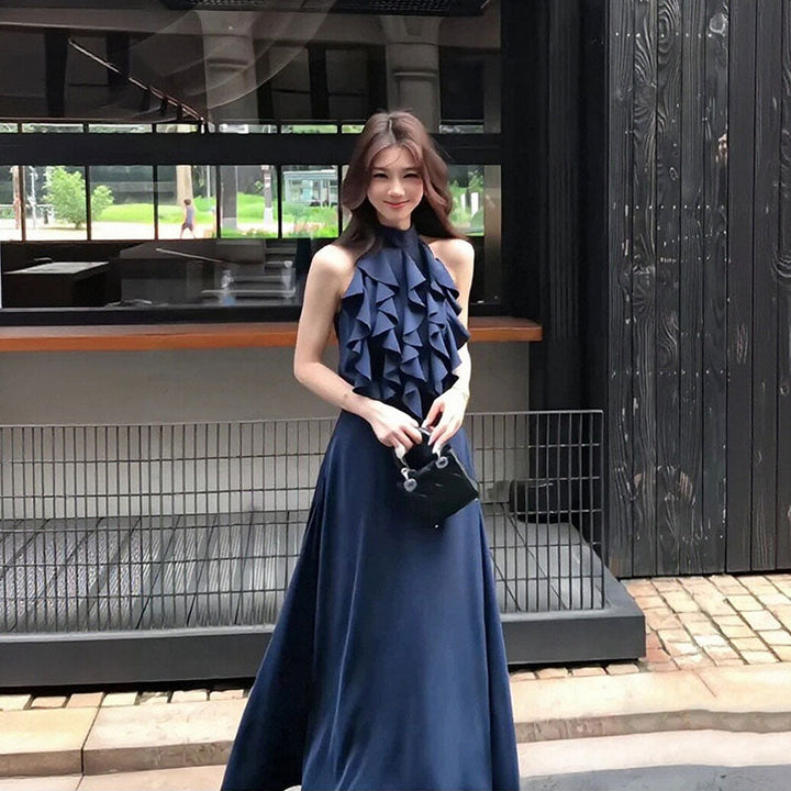 ホルターネック フリルトップス セットアップ — Reina Tokyo