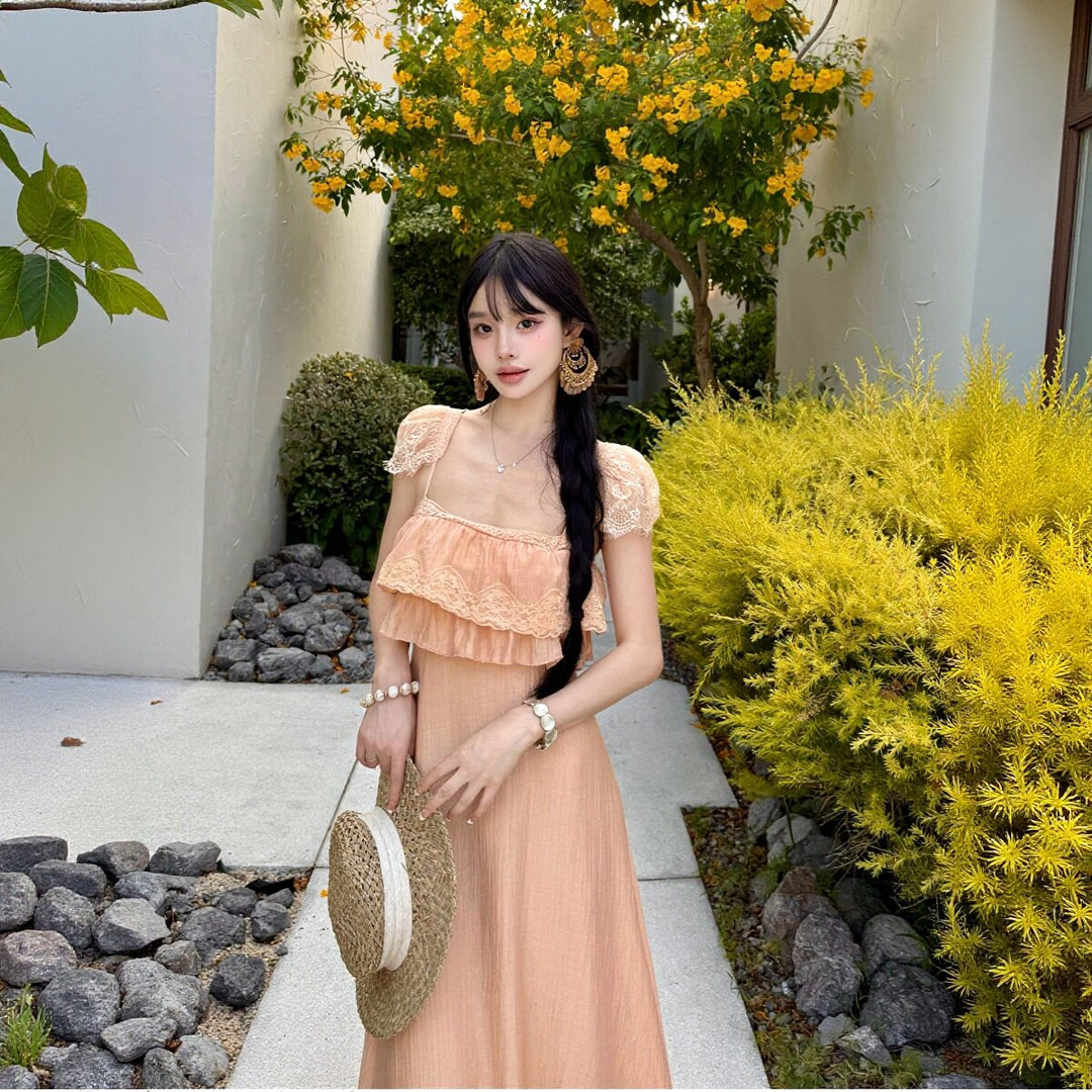 キャミソールワンピース フリル ワンピース — Reina Tokyo