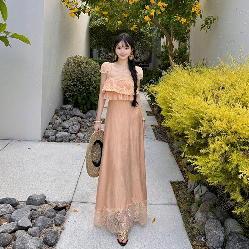 キャミソールワンピース フリル ワンピース — Reina Tokyo
