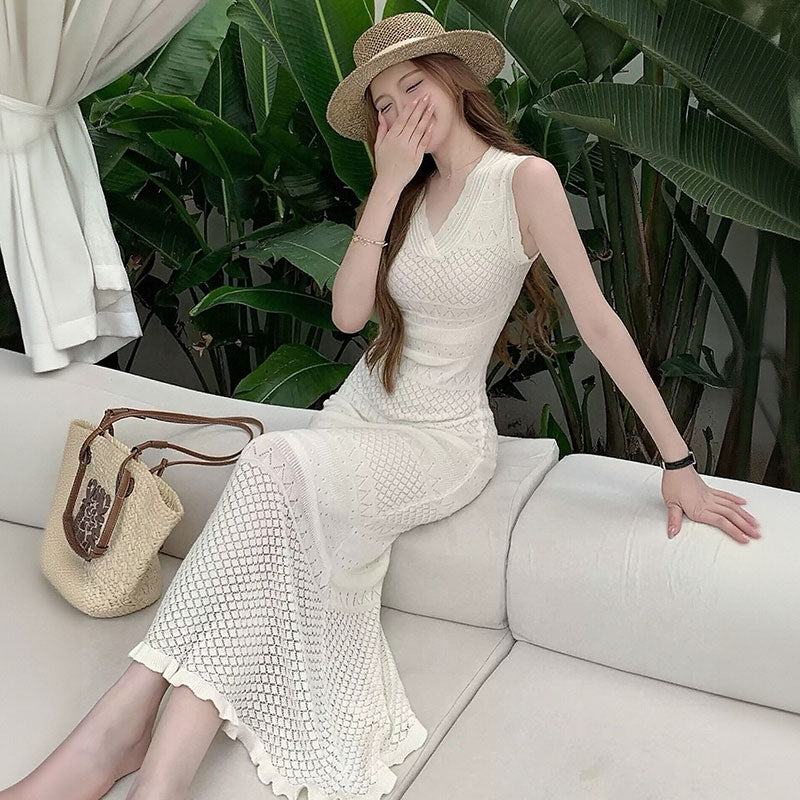 タイトロング丈 体型カバー ワンピース — Reina Tokyo