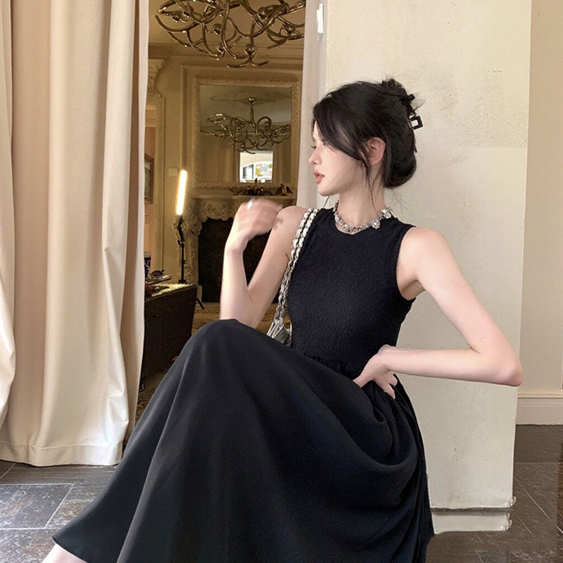ノースリーブ バックオープン ワンピース — Reina Tokyo