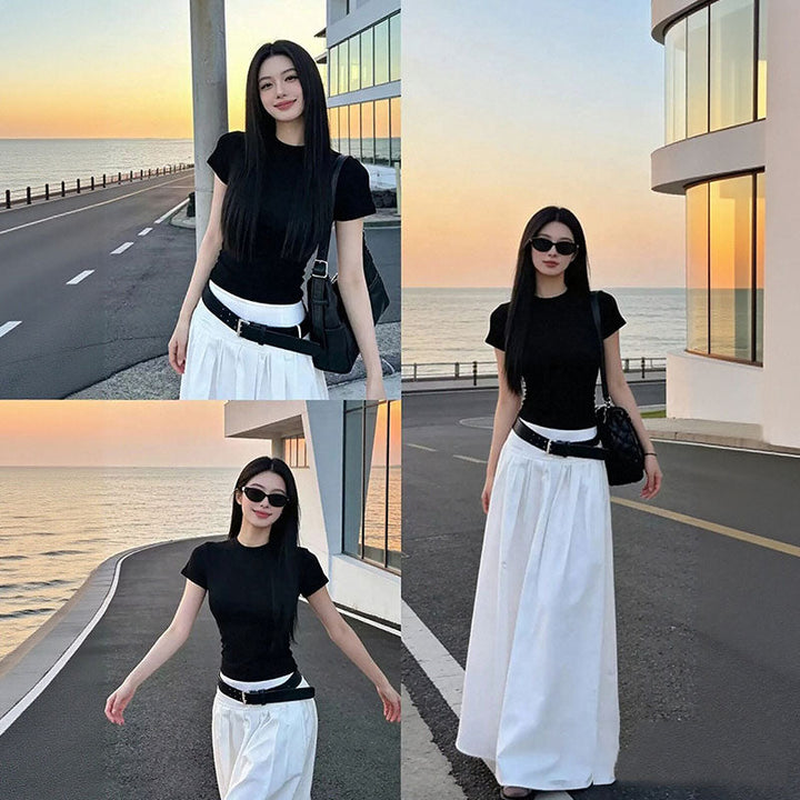 2点セット ベルト付き セットアップ — Reina Tokyo
