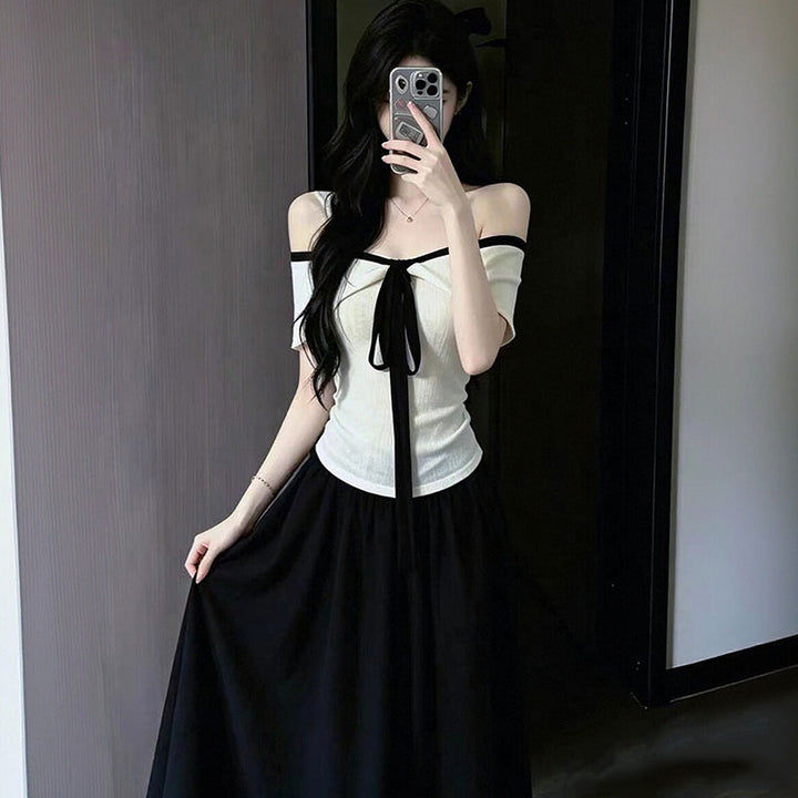 オフショルダートップス × セットアップ — Reina Tokyo