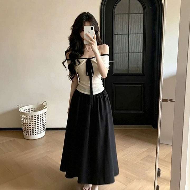 オフショルダートップス × セットアップ — Reina Tokyo
