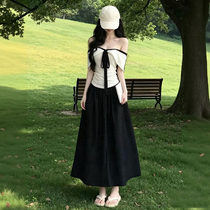 オフショルダートップス × セットアップ — Reina Tokyo