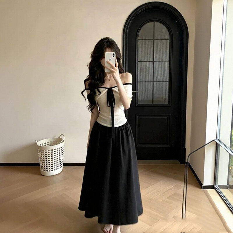 オフショルダートップス × セットアップ — Reina Tokyo