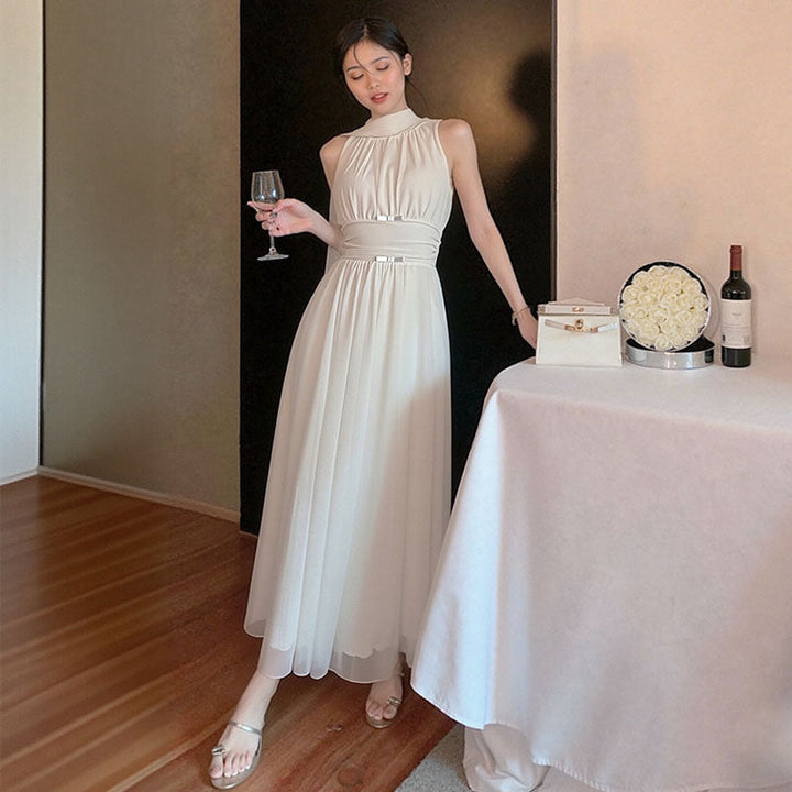 デートワンピース ホルターネック ワンピース — Reina Tokyo