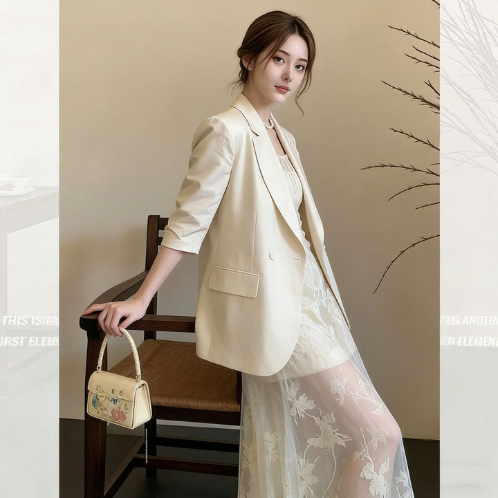 + シースルーキャミワンピース セットアップ — Reina Tokyo