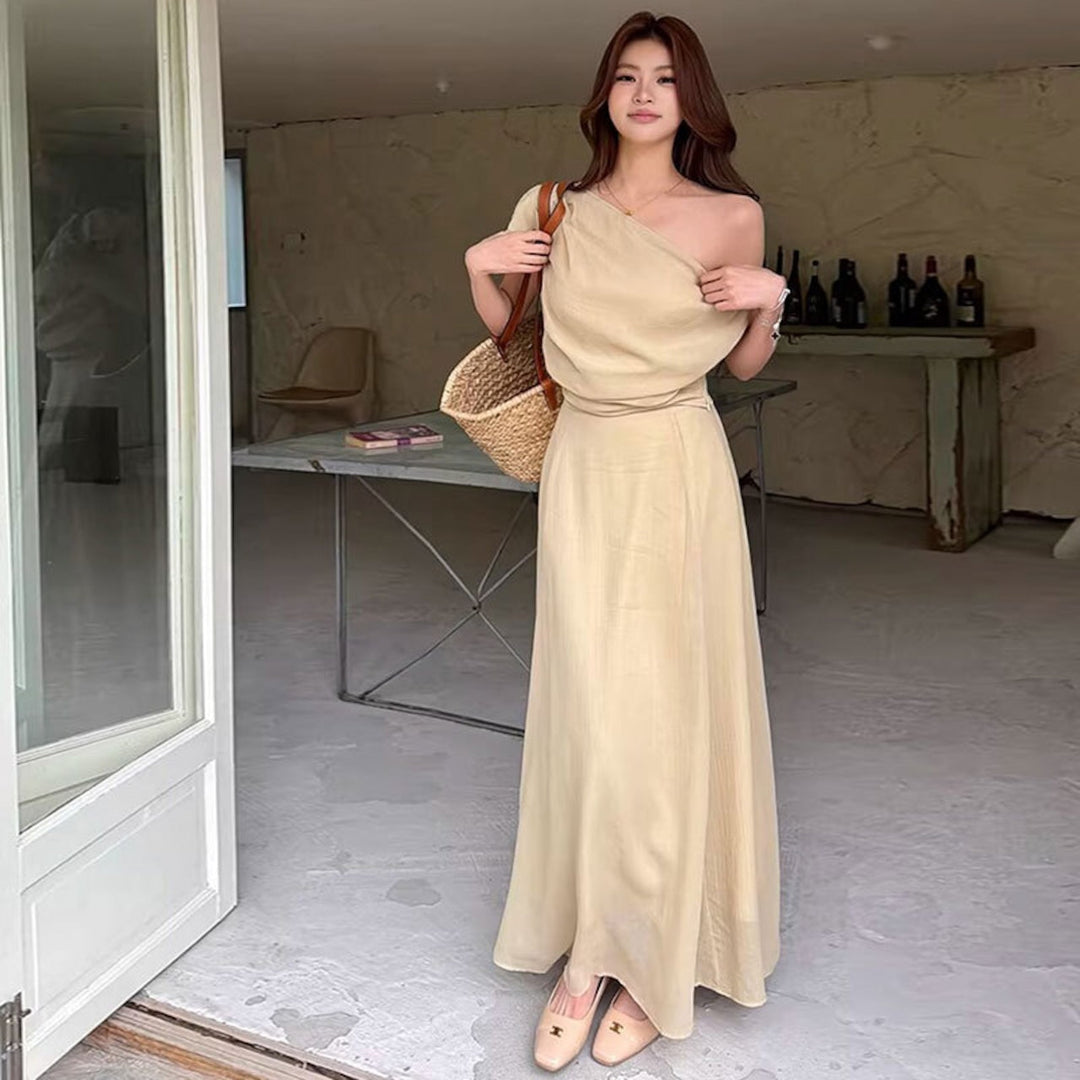 フレンチ オフショルダー セットアップ — Reina Tokyo