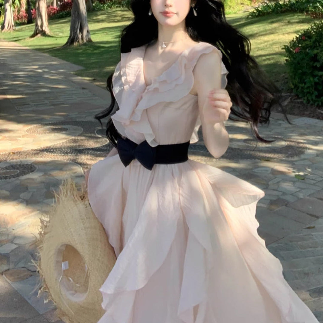 ロング丈 リゾート ワンピース — Reina Tokyo