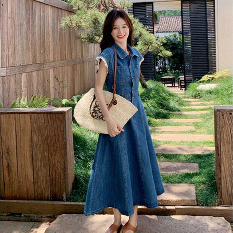 ノースリーブ マキシ丈 ワンピース — Reina Tokyo