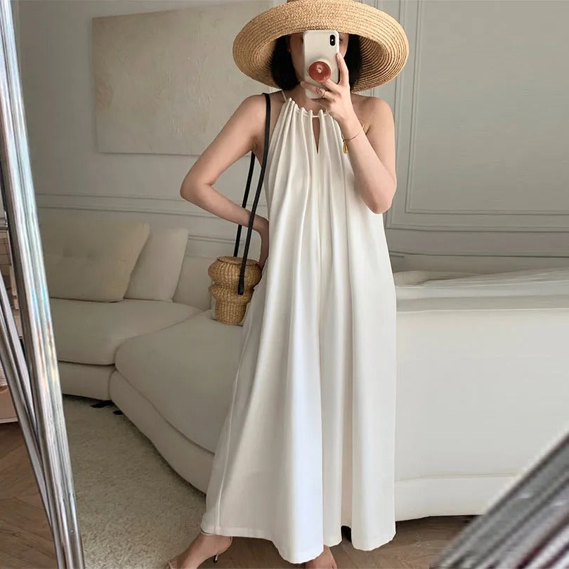 タイ付きショルダー チューブ オールインワン — Reina Tokyo