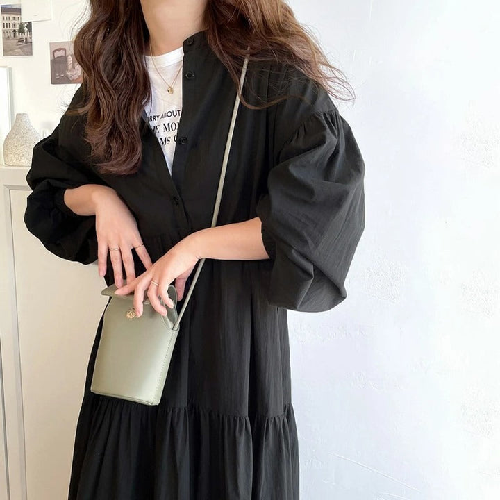 無地カジュアルワンピース ワンピース — Reina Tokyo