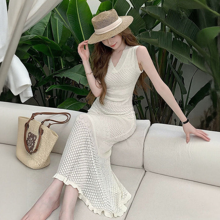 タイトロング丈 体型カバー ワンピース — Reina Tokyo