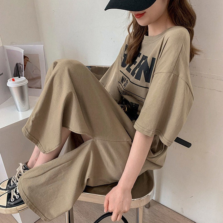 グラフィック ドロップショルダー ワンピース — Reina Tokyo