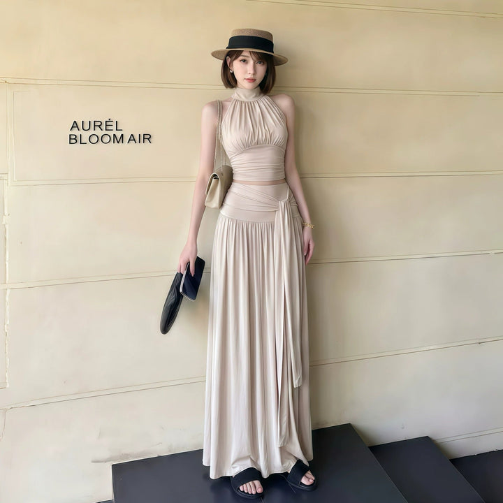 ハイネック ノースリーブ セットアップ — Reina Tokyo