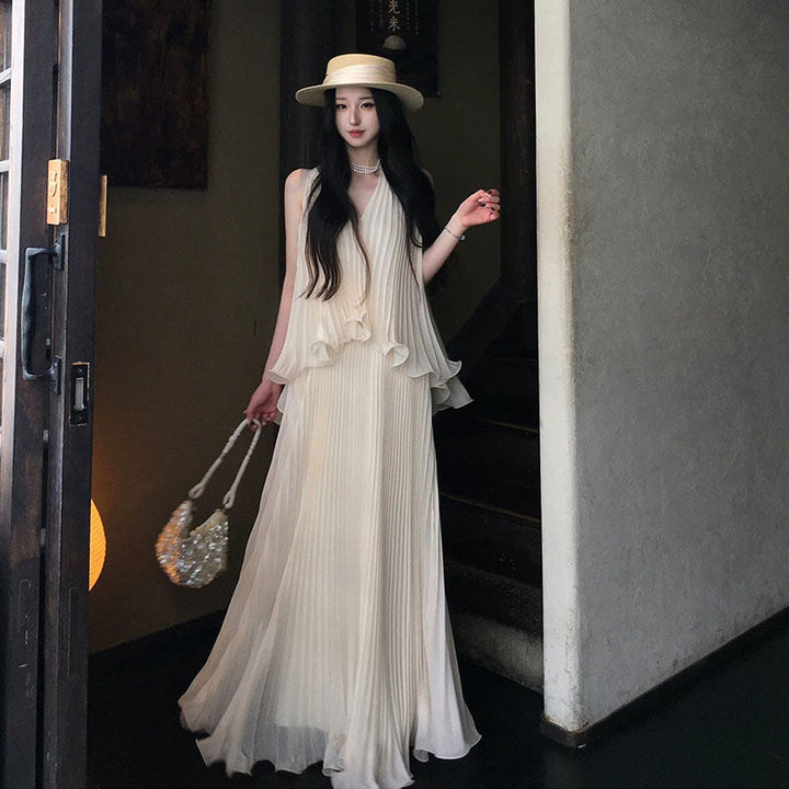 プリーツ 大人可愛い ワンピース — Reina Tokyo