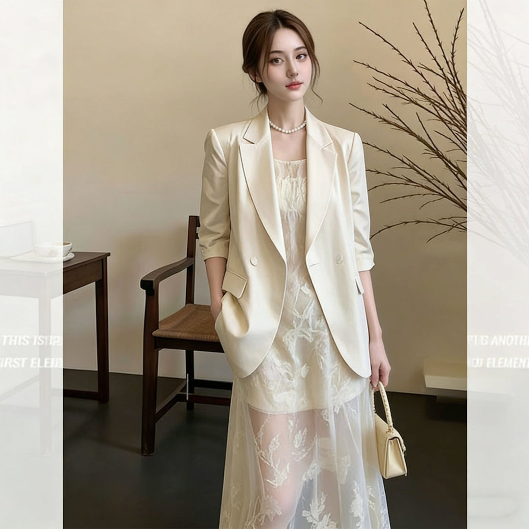 + シースルーキャミワンピース セットアップ — Reina Tokyo