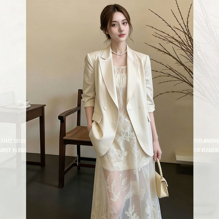 + シースルーキャミワンピース セットアップ — Reina Tokyo